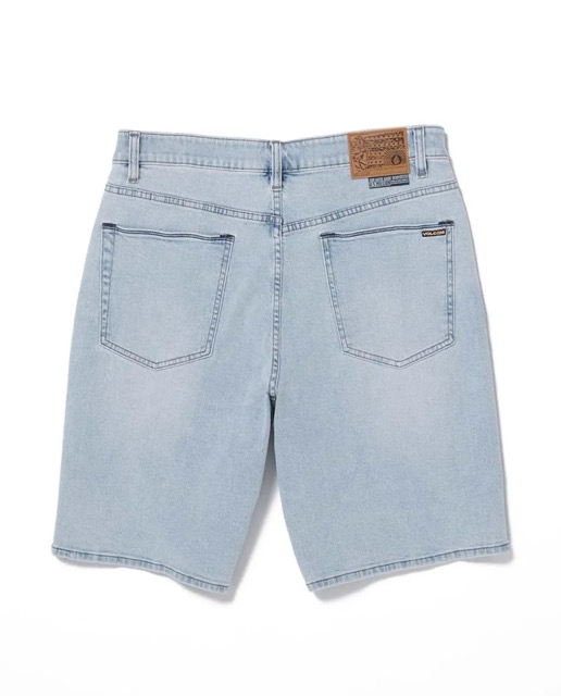 SHORT VOLCOM BILLOW DENIM 22" -  DUST BOWL INDIGO