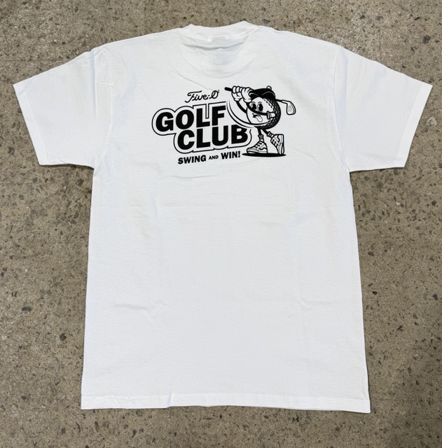 T-Shirt 5-0 Golf Club - Blanc