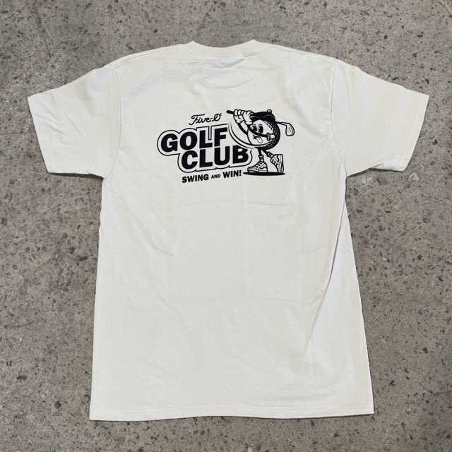 T-Shirt 5-0 Golf Club - Cream