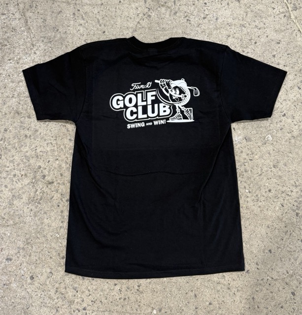 T-Shirt 5-0 Golf Club - Noir