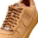 SOULIER NIKE SB AIR FORCE 1 - FLAX/FLAX-BLACK-GUM LIGHT BROWN