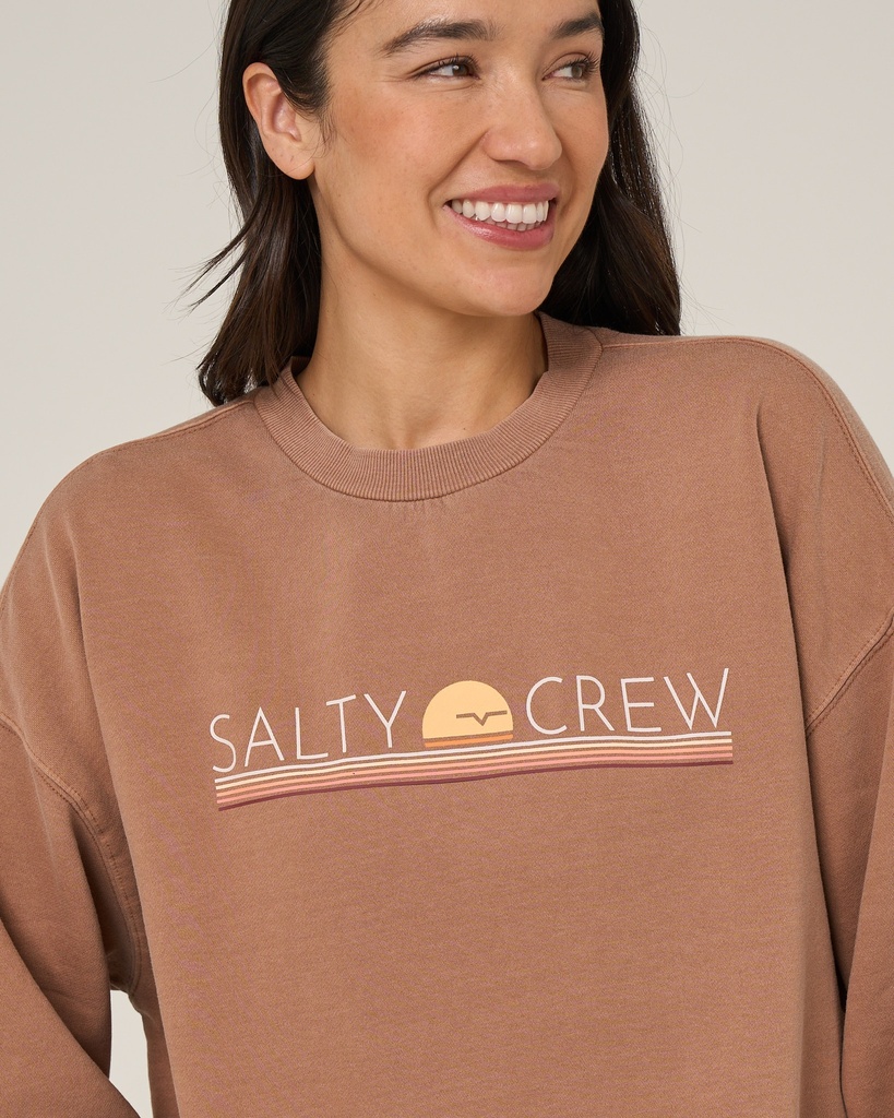 COTON OUATÉ SALTY CREW SHORE BREAK BOYFRIEND POUR FEMME - SUNSHINE