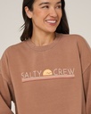 COTON OUATÉ SALTY CREW SHORE BREAK BOYFRIEND POUR FEMME - SUNSHINE