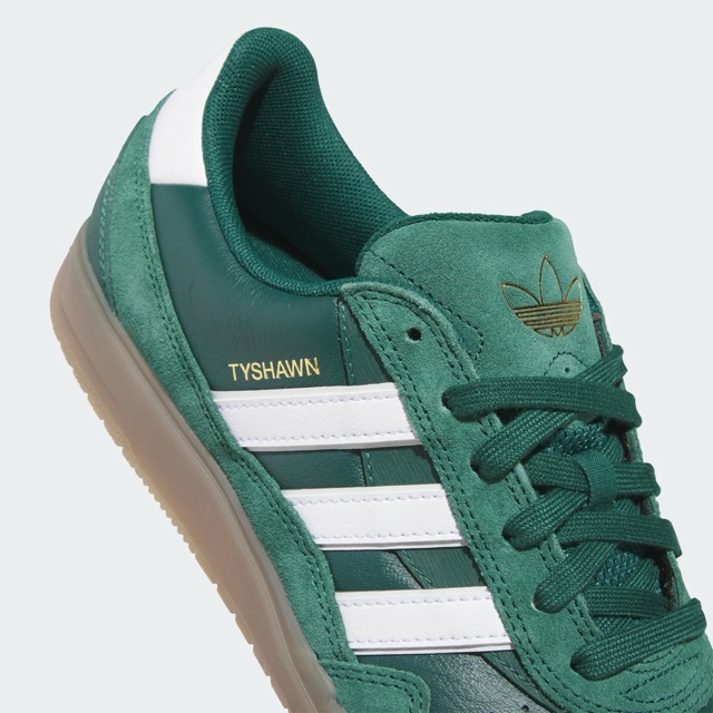 SOULIER ADIDAS TYSHAWN II - VERT/GUM