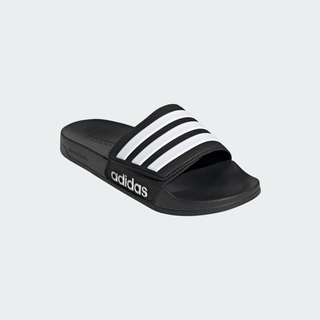 SANDALE ADIDAS ADILETTE SHOWER VELCRO - NOIR/BLANC 