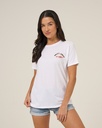 T-SHIRT SALTY CREW BIG WAVE COVER UP POUR FEMME - OFF WHITE