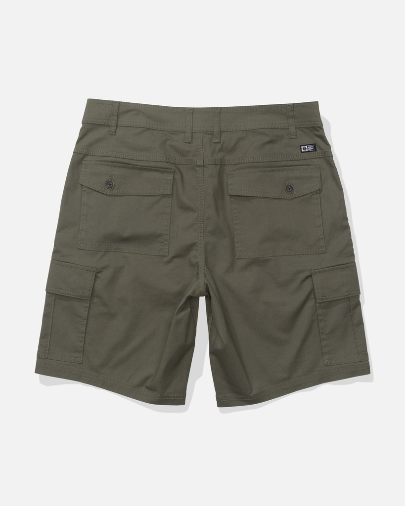 SHORT SALTY CREW RESIN PIGMENT SWEATSHORT - DUSTY OLIVE