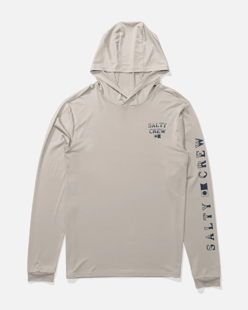 COTON OUATÉ SALTY CREW ON BOARD SUNSHIRT - NATURAL