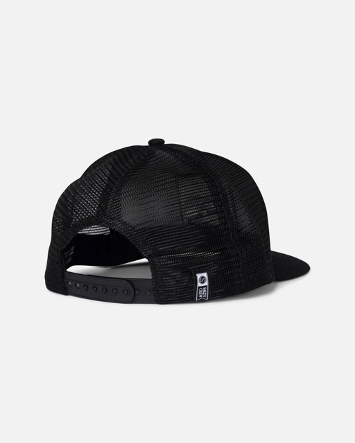 CASQUETTE SALTY CREW STRIPER TRUCKER - NOIR