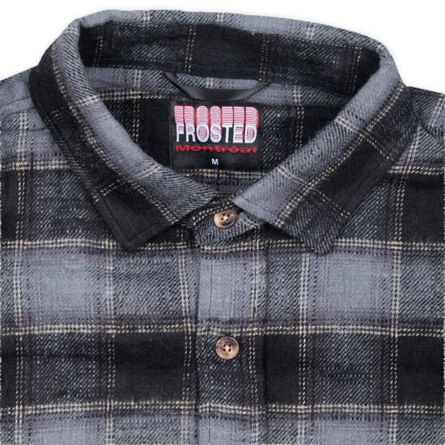CHEMISE FROSTED CHECKS FLANNEL TAN