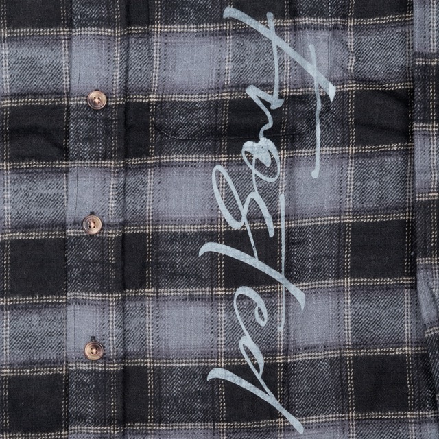 CHEMISE FROSTED CHECKS FLANNEL TAN