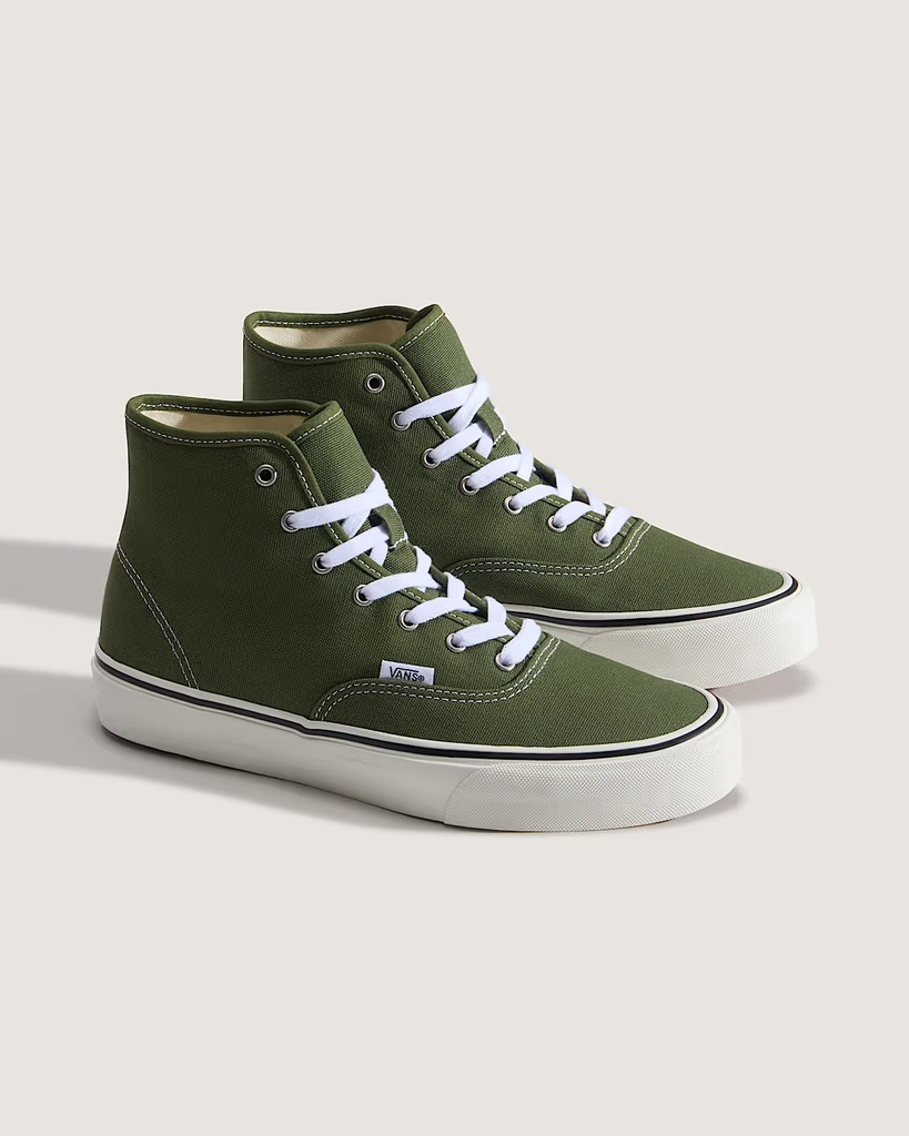 SOULIER VANS AUTHENTIC HI 2.0 - DUCK CANVAS GREEN BALSAM