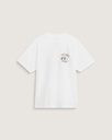 T-SHIRT VANS SKULL SHORT - BLANC