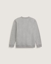 COTON OUATÉ VANS STRETCH LOGO CREW ENFANT - CEMENT HEATHER