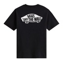 T-SHIRT VANS DOUBLE STANDARD JUNIOR- NOIR/BLANC  
