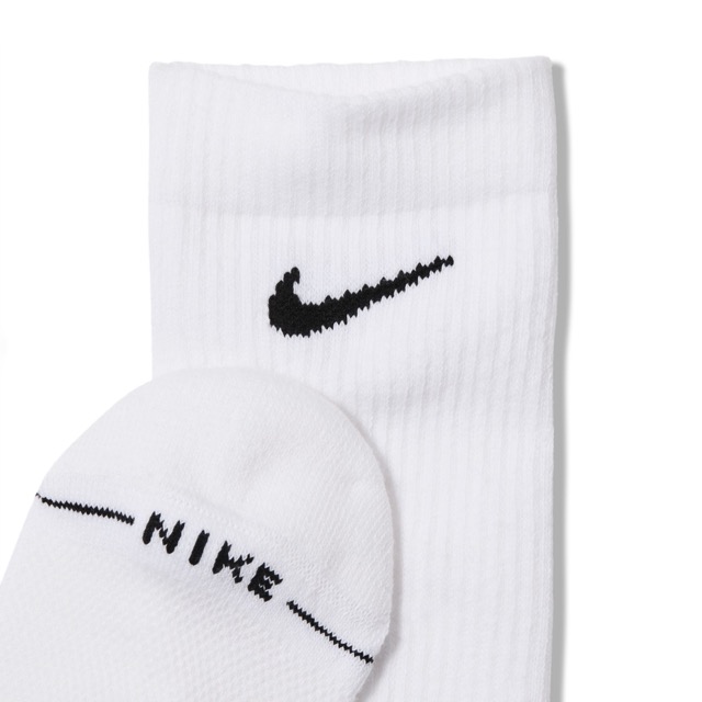 BAS NIKE EVERYDAY ELEVATED 6PK - BLANC 