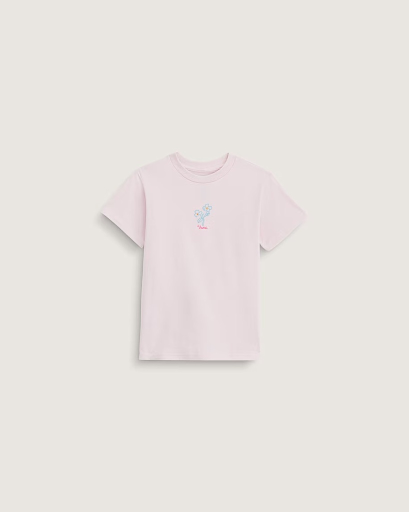 T-SHIRT VANS ENFANTS LITTLE FLOWER - PALE PETAL