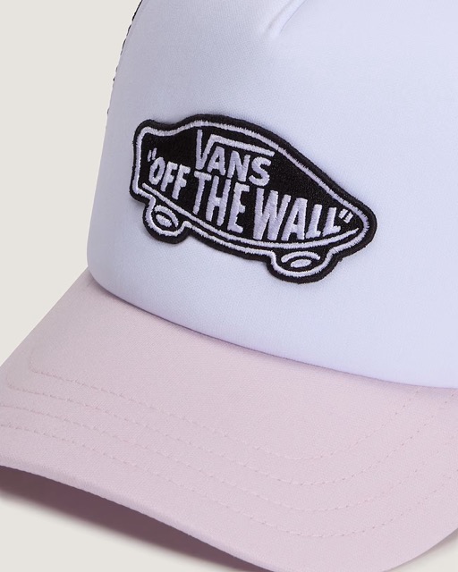 Casquette Vans Kids Classic Patch Curved Bill Trucker Hat - Pale Petal