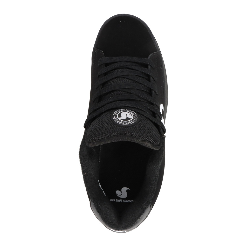 SOULIER DVS COMANCHE BLACK REFLECTIVE/CHARCOAL NUBUCK BLACK (copie)