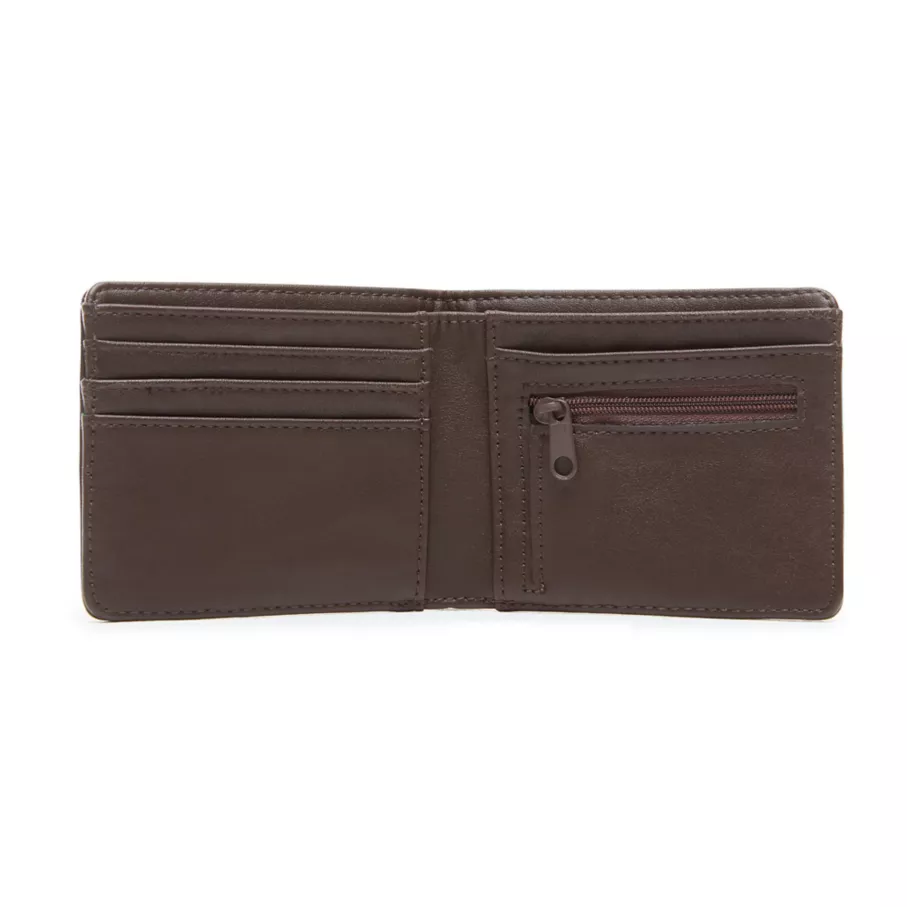 PORTEFEUILLE VANS DROP V BIDFOLD - BRUN