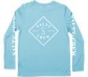 LONG SLEEVE SALTY CREW JUNIOR TIPPET SUNSHIRT