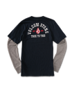 LONG SLEEVE T-SHIRT VOLCOM RANCHAMIGO TWOFER JUNIOR