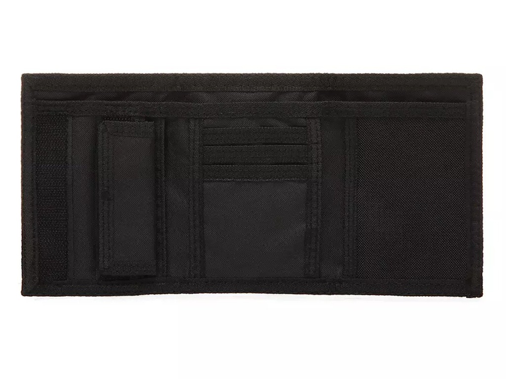 PORTEFEUILLE VELCRO SLIPPED BLACK/WHITE