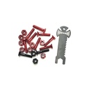 VIS INDEPENDENT W/TOOL 1in BLK/RED 
