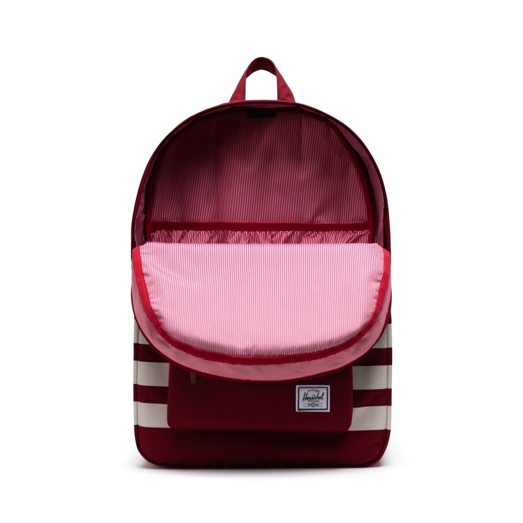 SAC À DOS HERSCHEL HERITAGE 600D - RHUBARB/BIRCH STRIPE