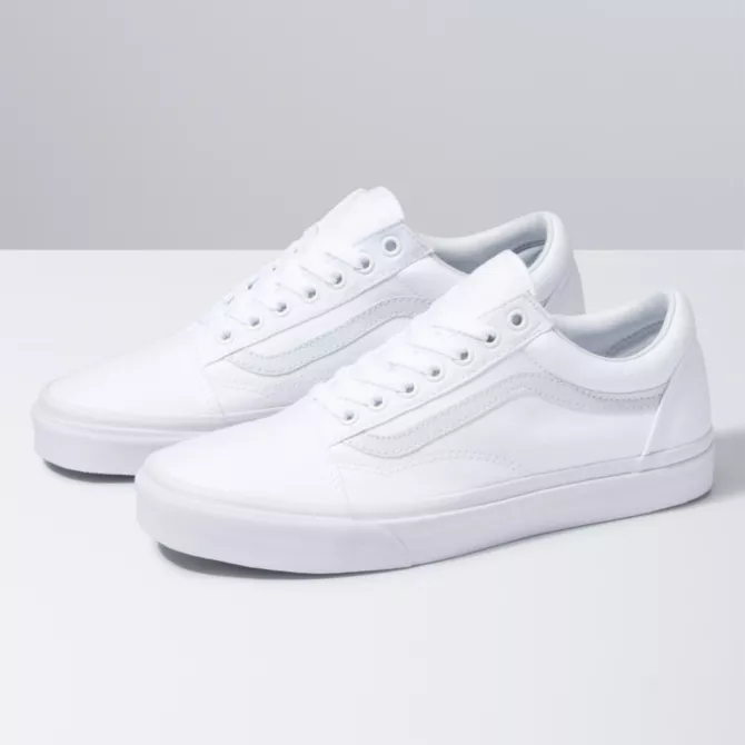 Soulier Vans Old Skool BLANC