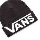 TUQUE VANS DROP V TALL CUFF BEANIE - NOIR/BLANC