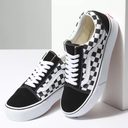 Soulier Vans Old Skool Platform (Checkerboard) Noir/Blanc