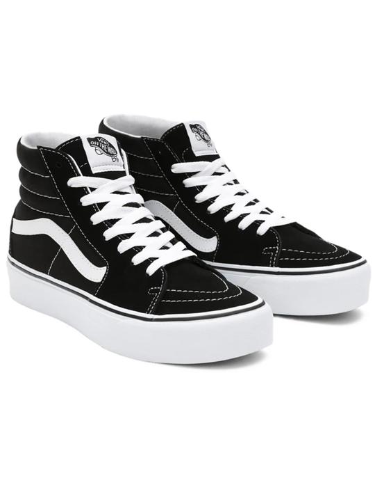 SOULIER VANS SK8-HI PLATFORM 2.0 - NOIR/TRUE WHITE
