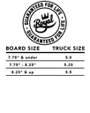 TRUCKS ROYAL THE ROYAL TRUCK - NOIR 5.0