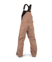 BIB VOLCOM JUNIOR BARKLEY BIB OVERALL - COFFEE