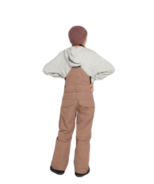 BIB VOLCOM JUNIOR BARKLEY BIB OVERALL - COFFEE