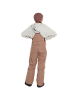BIB VOLCOM JUNIOR BARKLEY BIB OVERALL - COFFEE