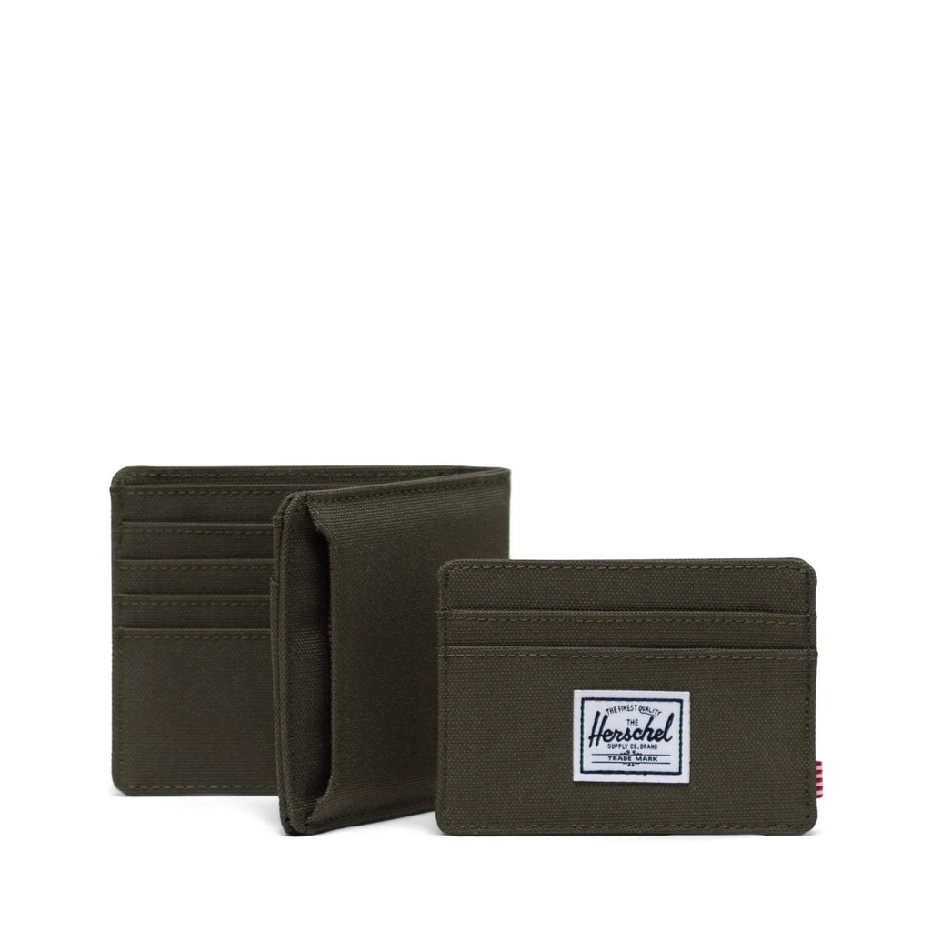 PORTEFEUILLE HERSCHEL ANDY POLY - IVY GREEN