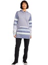 COTON OUATÉ BURTON OAK LONG PULLOVER - FOLKSTONE GRAY HEATHER