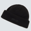 TUQUE OAKLEY B1B LOGO BEANIE - BLACKOUT