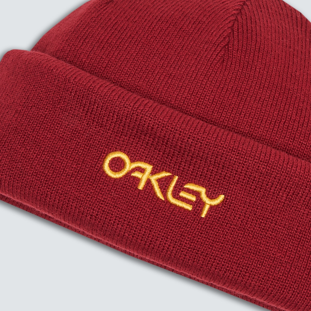 TUQUE OAKLEY B1B LOGO BEANIE - IRON RED