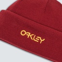 TUQUE OAKLEY B1B LOGO BEANIE - IRON RED