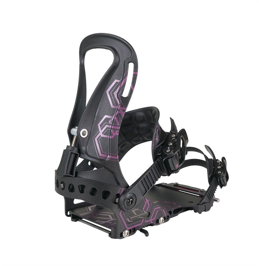 FIXATIONS SPARK R&amp;D ARC POUR FEMME - BLACK/PINK