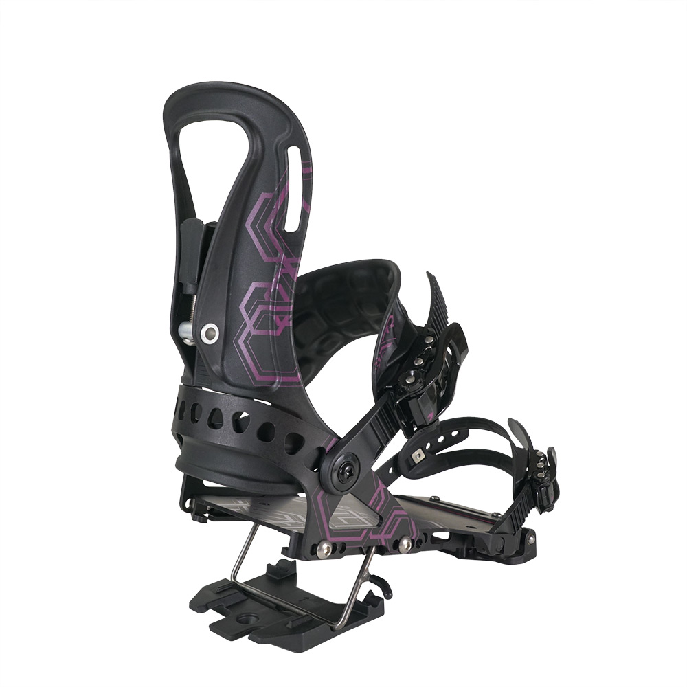 FIXATIONS SPARK R&amp;D ARC POUR FEMME - BLACK/PINK