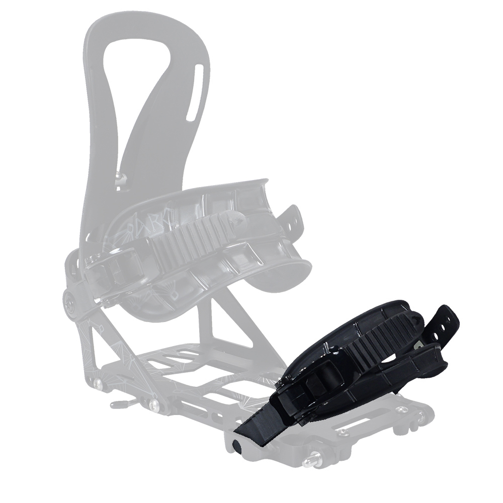 PIÈCES SPARK R&D PILLOW LINE TOE STRAPS - NOIR