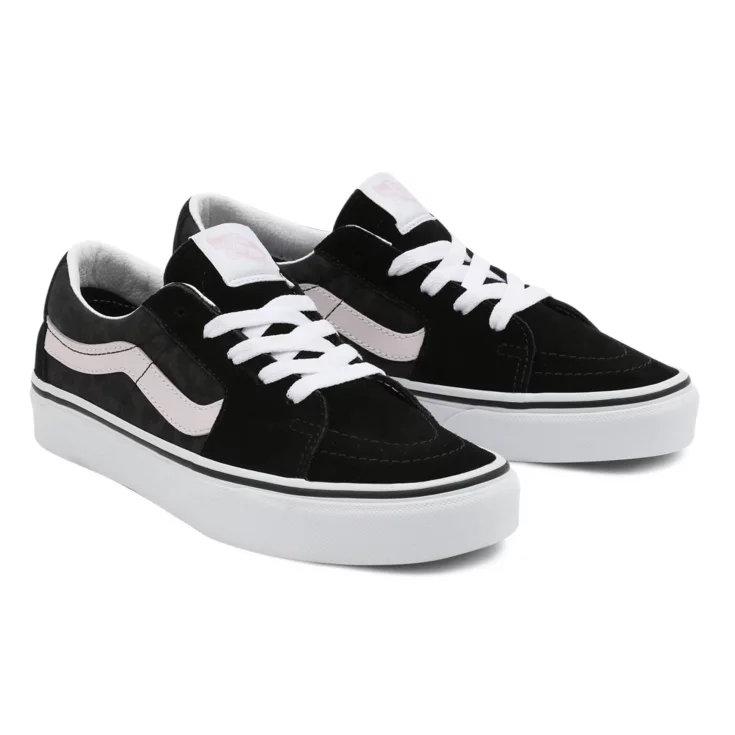 SOULIER VANS SK8-LOW - ORCHID ICE/LEOPARD