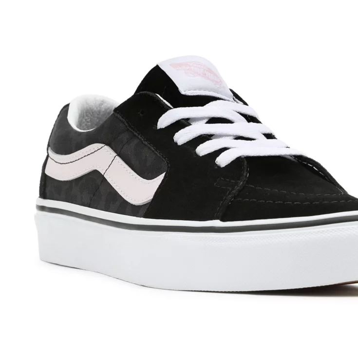 SOULIER VANS SK8-LOW - ORCHID ICE/LEOPARD