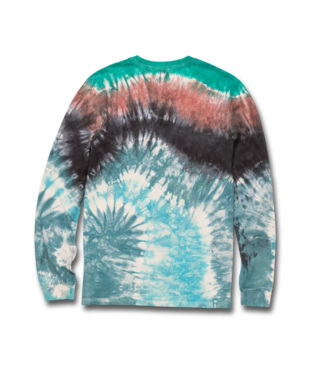 LONG SLEEVE T-SHIRT VOLCOM ICONIC STONE DYE - TIE DYE