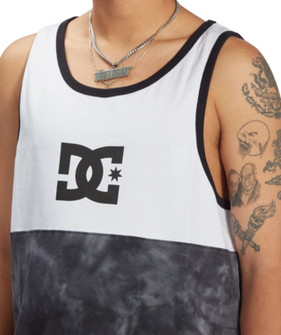 CAMISOLE DC DEEP END TANK - WHITE