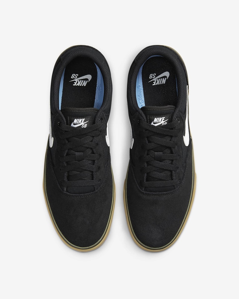 SOULIER NIKE SB CHRON 2 - NOIR/BLANC/GUM